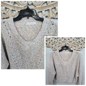 Jon & Anna Contemporary Pastel Confetti Popcorn Sweater